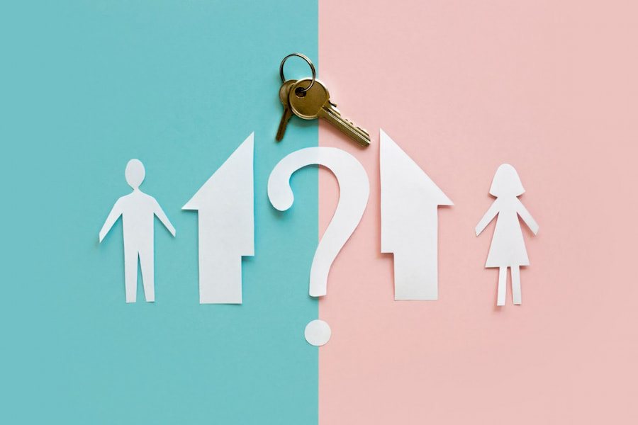 quien se queda con la casa en un divorcio